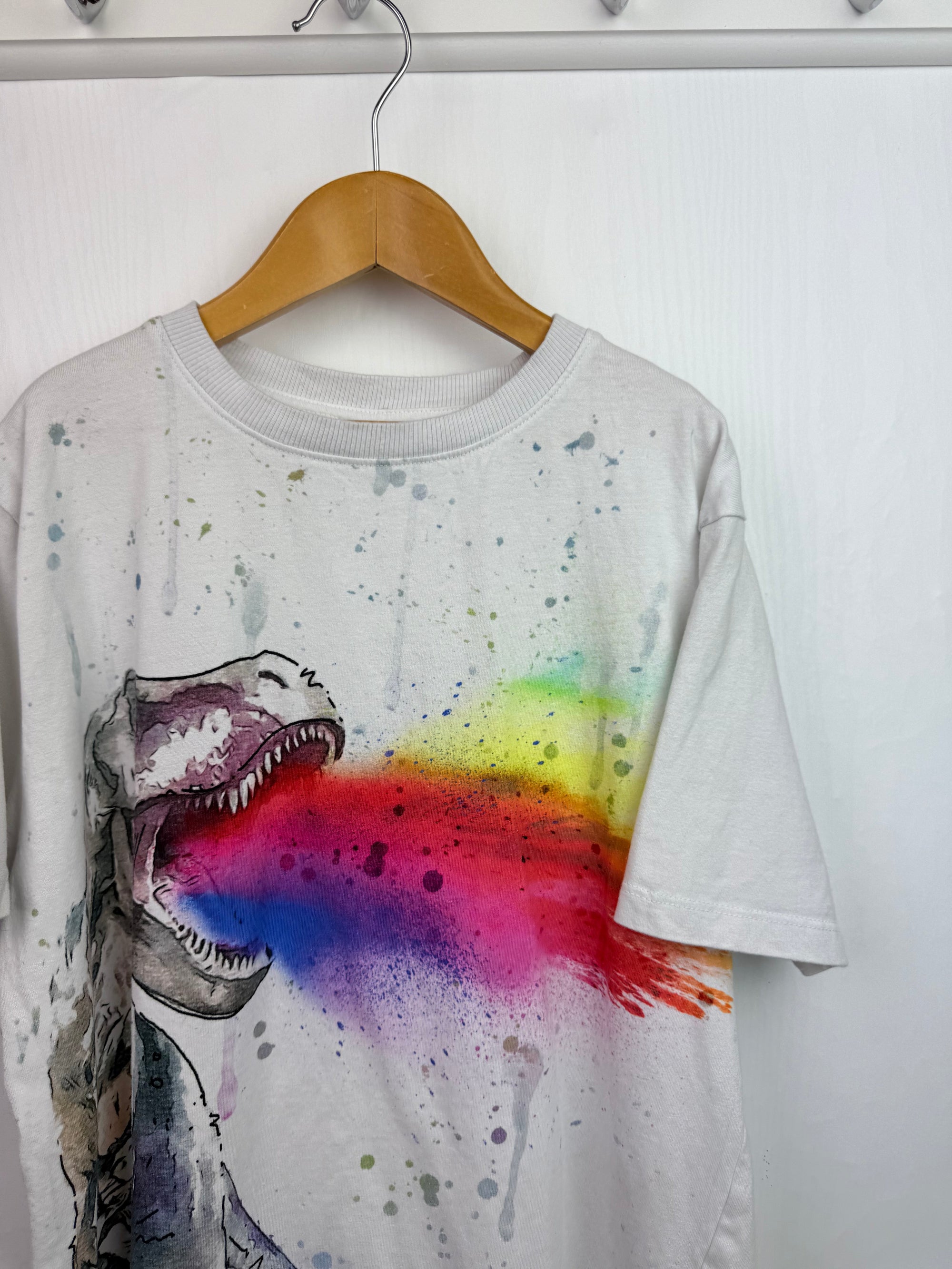 Next Multicolour Dinosaur Top - Boys 13 Years - Little Ones Preloved. Second Hand Children's & Preloved Baby, Kids, Girls & Boys Clothes. UK online
