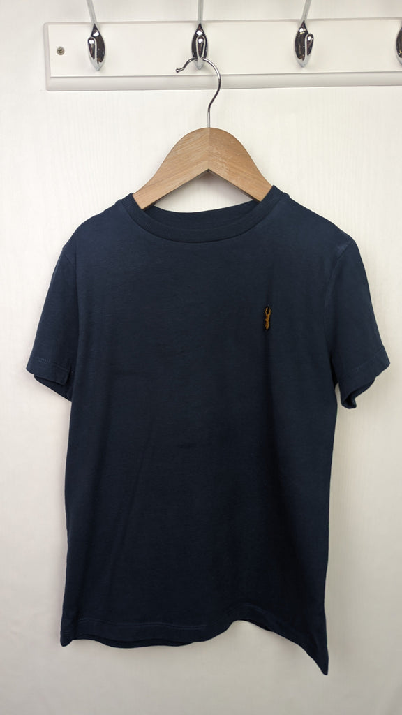 Next Navy Blue Short Sleeve T-shirt - Boys 7 Years Next Used, Preloved, Preworn & Second Hand Baby, Kids & Children's Clothing UK Online. Cheap affordable. Brands including Next, Joules, Nutmeg Morrisons, TU, F&F, H&M.