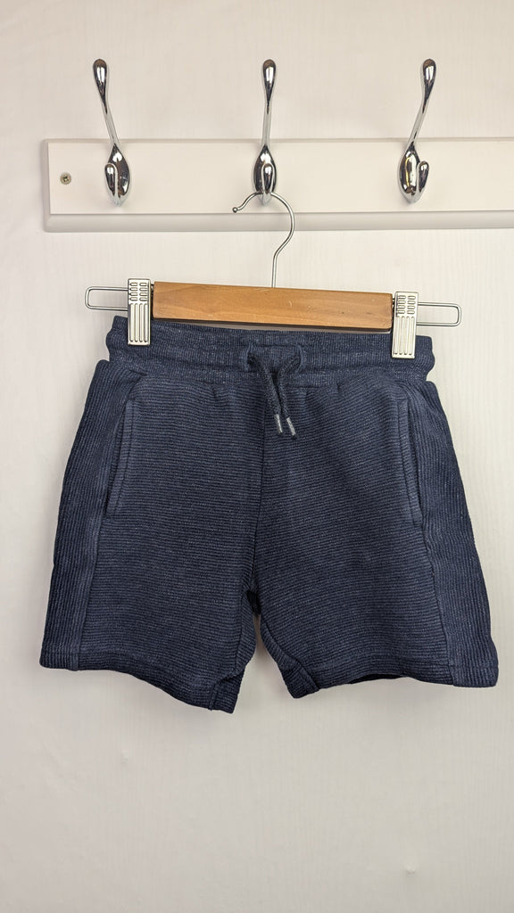 Next Navy Shorts - Boys 3-4 Years Little Ones Preloved Used, Preloved, Preworn & Second Hand Baby, Kids & Children's Clothing UK Online. Cheap affordable. Brands including Next, Joules, Nutmeg Morrisons, TU, F&F, H&M.