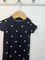 Next Navy Star Romper - Boys 0 - 3 Months - Little Ones Preloved. Second Hand Children's & Preloved Baby, Kids, Girls & Boys Clothes. UK online