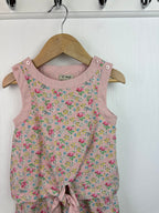 Next Pink Floral Playsuit - Girls 5 Years - Little Ones Preloved. Second Hand Children's & Preloved Baby, Kids, Girls & Boys Clothes. UK online