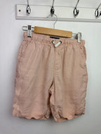 Next Pink Linen Shorts - Boys 9 Years - Little Ones Preloved. Second Hand Children's & Preloved Baby, Kids, Girls & Boys Clothes. UK online