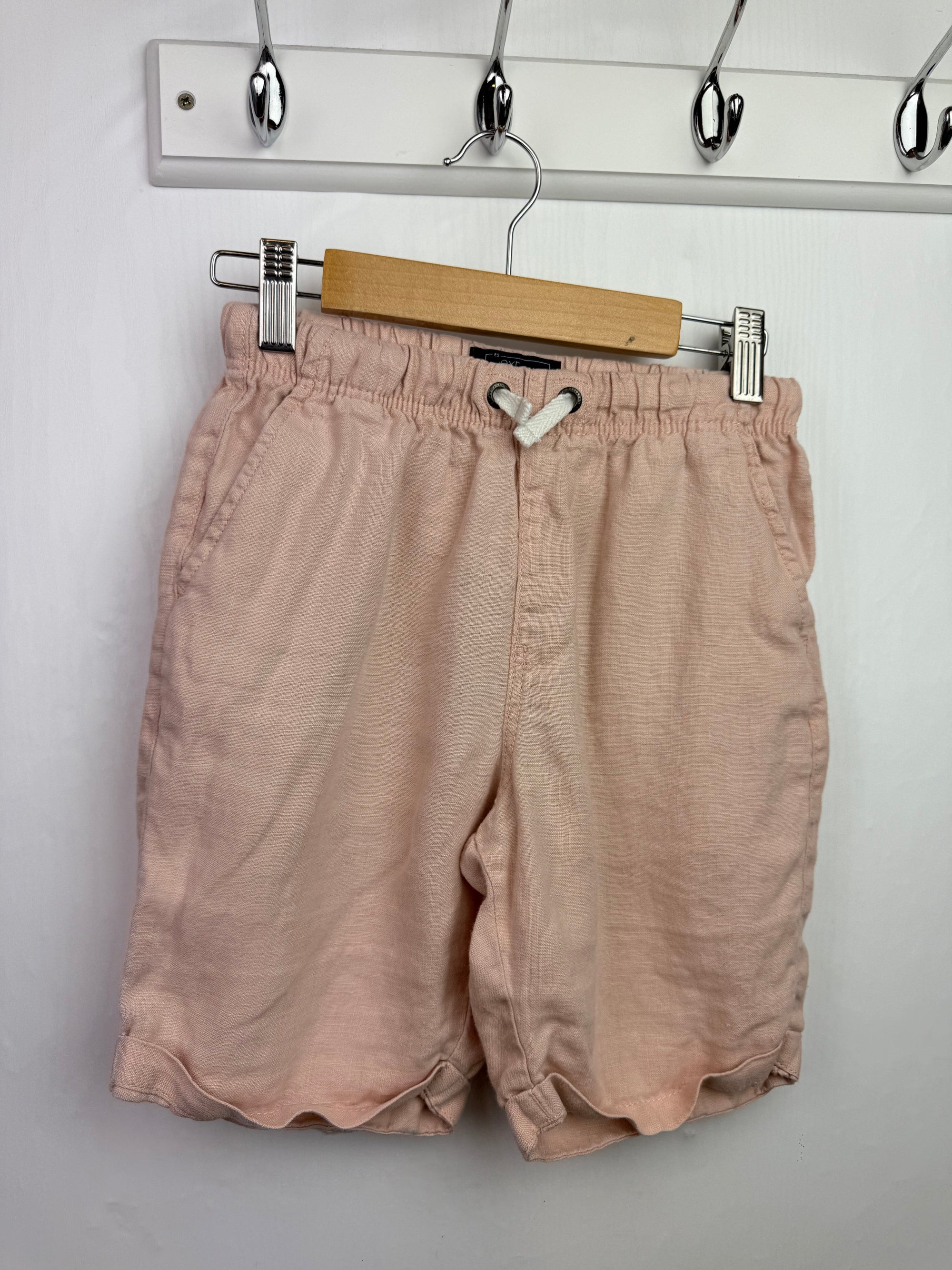 Next Pink Linen Shorts - Boys 9 Years - Little Ones Preloved. Second Hand Children's & Preloved Baby, Kids, Girls & Boys Clothes. UK online