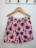Next Pink Palm Trees Swim Shorts - Boys 9 Years - Little Ones Preloved. Second Hand Children's & Preloved Baby, Kids, Girls & Boys Clothes. UK online