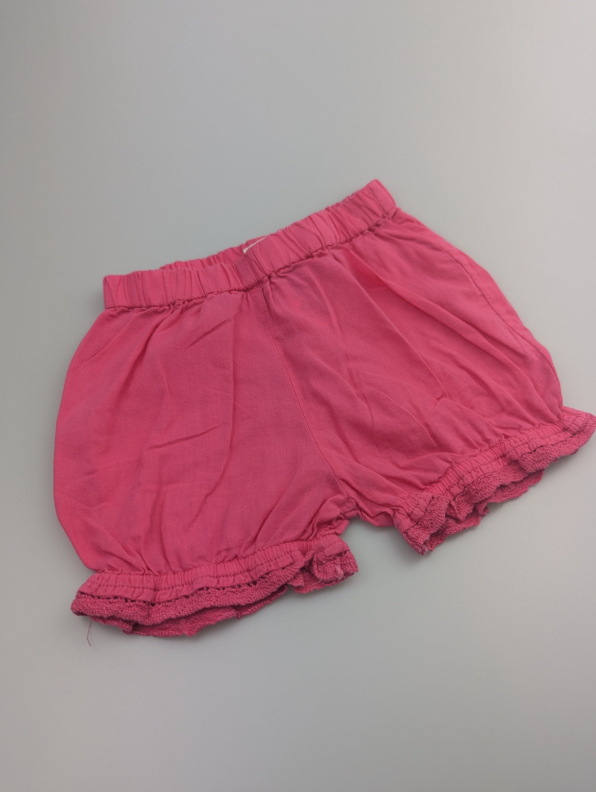 Next Pink Shorts - Girls 0 - 3 Months - Little Ones Preloved. Second Hand Children's & Preloved Baby, Kids, Girls & Boys Clothes. UK online