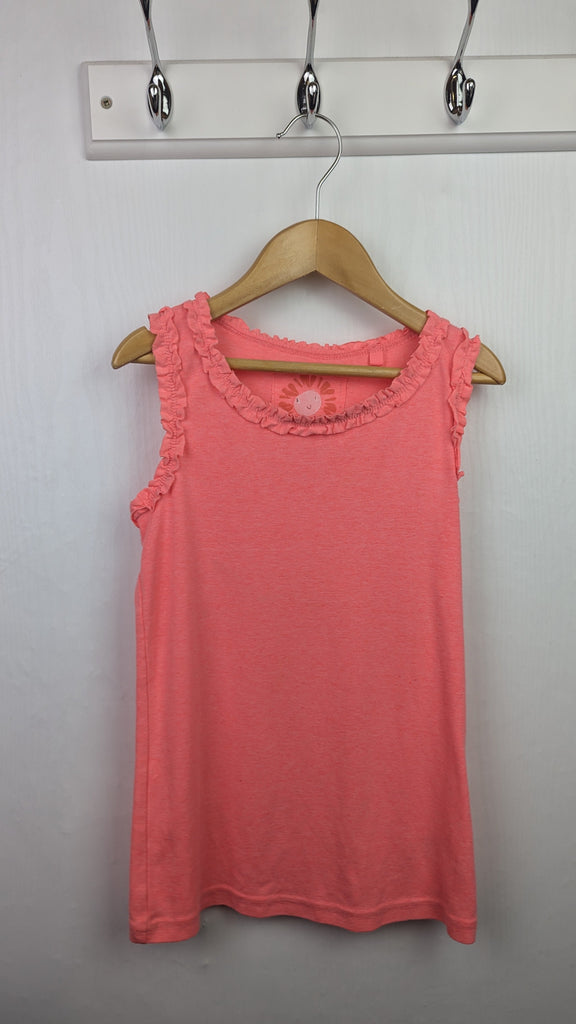 Next Pink Sleeveless Top - Girls 7 Years Little Ones Preloved Used, Preloved, Preworn & Second Hand Baby, Kids & Children's Clothing UK Online. Cheap affordable. Brands including Next, Joules, Nutmeg Morrisons, TU, F&F, H&M.