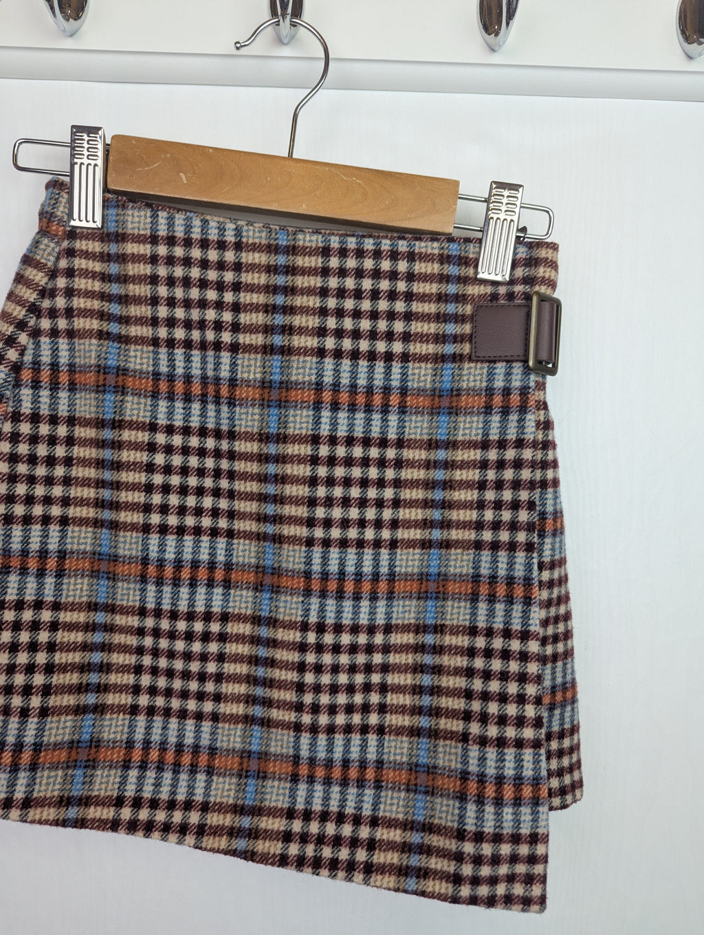 Next Plaid Wrap Skirt - Girls 9 Years - Little Ones Preloved. Second Hand Children's & Preloved Baby, Kids, Girls & Boys Clothes. UK online