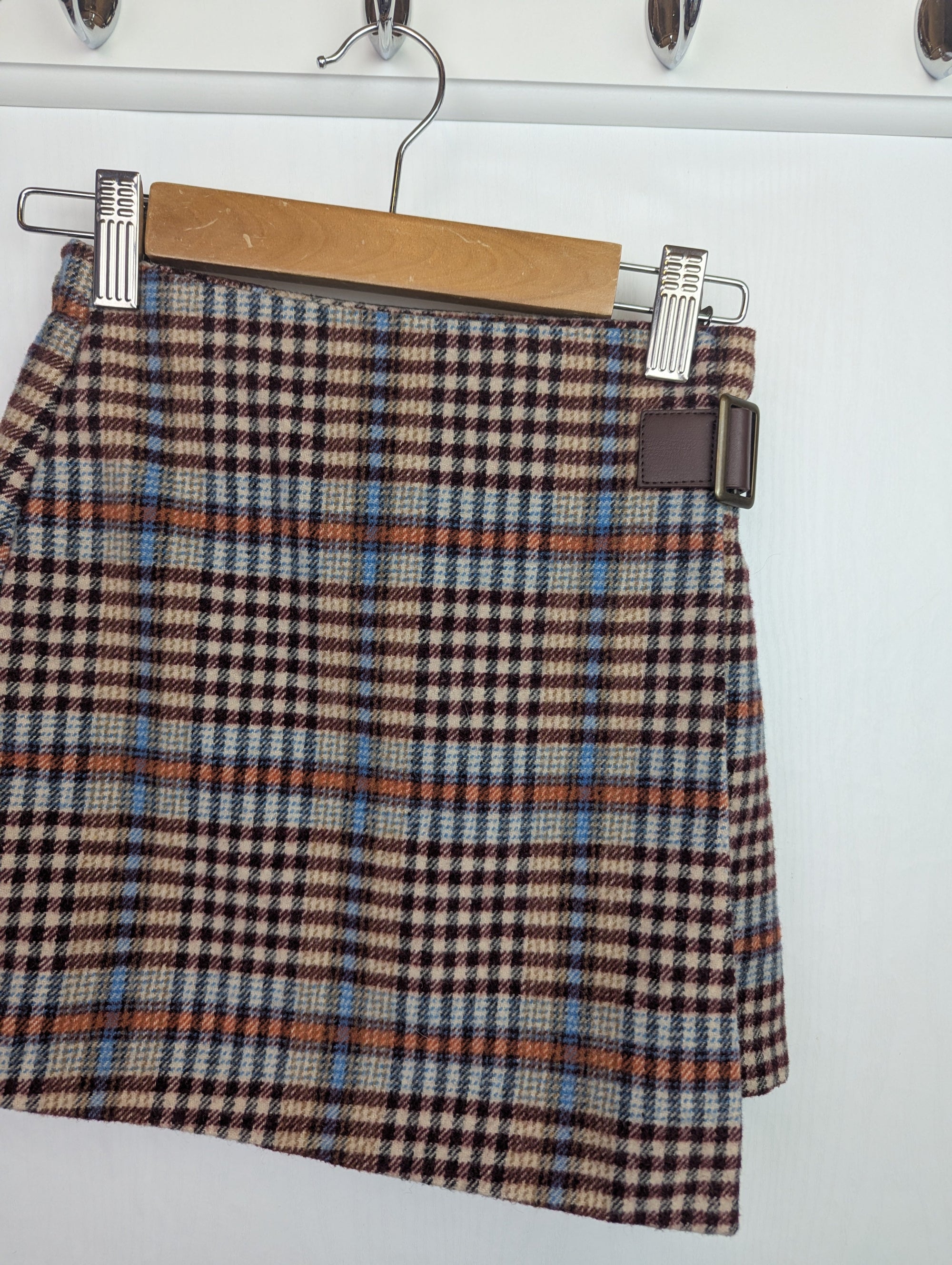 Next Plaid Wrap Skirt - Girls 9 Years - Little Ones Preloved. Second Hand Children's & Preloved Baby, Kids, Girls & Boys Clothes. UK online