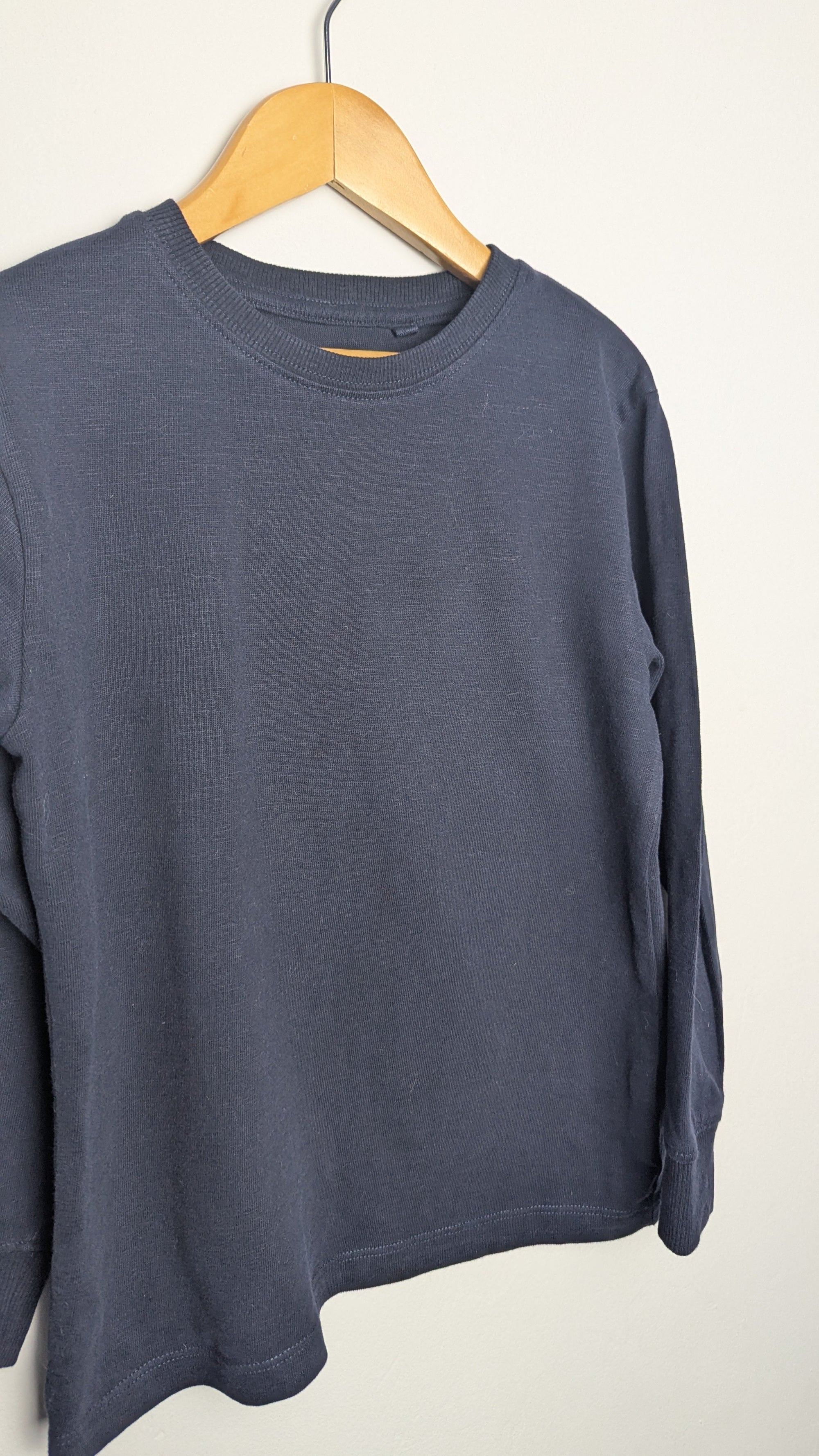 Next Plain Navy Long Sleeve Top - Boys 6 Years - Little Ones Preloved. Second Hand Children's & Preloved Baby, Kids, Girls & Boys Clothes. UK online