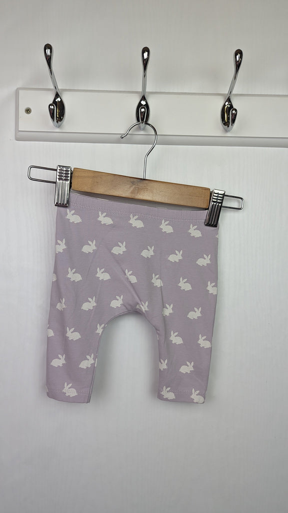 Next Purple Bunny Leggings - Girls 0-3 Months Next Used, Preloved, Preworn & Second Hand Baby, Kids & Children's Clothing UK Online. Cheap affordable. Brands including Next, Joules, Nutmeg Morrisons, TU, F&F, H&M.