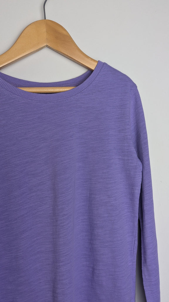 Next Purple Long Sleeve Top - Girls 8 Years Little Ones Preloved Used, Preloved, Preworn & Second Hand Baby, Kids & Children's Clothing UK Online. Cheap affordable. Brands including Next, Joules, Nutmeg Morrisons, TU, F&F, H&M.