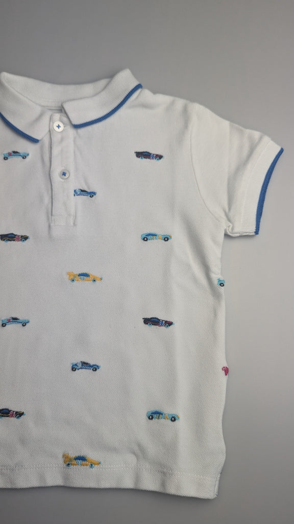 Next Racing Cars Polo Shirt - Boys 2-3 Years Next Used, Preloved, Preworn & Second Hand Baby, Kids & Children's Clothing UK Online. Cheap affordable. Brands including Next, Joules, Nutmeg Morrisons, TU, F&F, H&M.