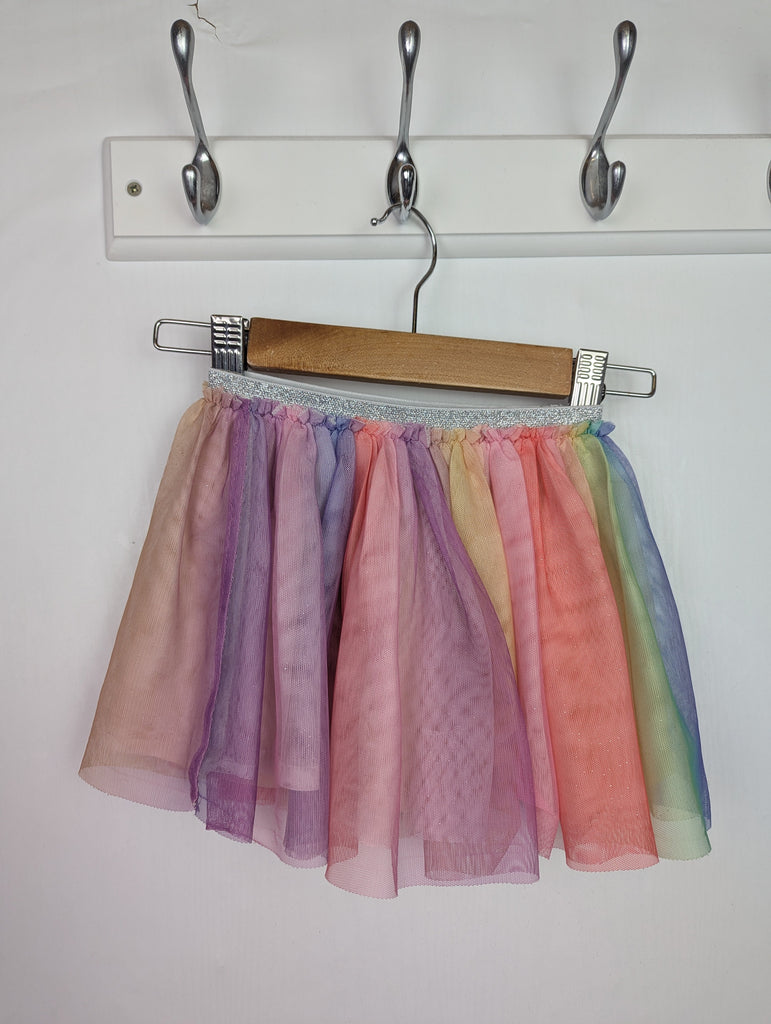 Next Rainbow Tutu Skirt - Girls 3-6 Months Little Ones Preloved Used, Preloved, Preworn Baby, Girls & Boys Clothes. Kids & Children's second hand Clothing UK Online. Cheap affordable. Brands including Next, Joules, Nutmeg Morrisons, TU, F&F, H&M.