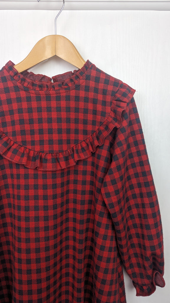 Next Red Check Dress - Girls 5-6 Years Next Used, Preloved, Preworn & Second Hand Baby, Kids & Children's Clothing UK Online. Cheap affordable. Brands including Next, Joules, Nutmeg Morrisons, TU, F&F, H&M.