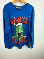 Next Santa Claws Dino Top - Boys 9 Years - Little Ones Preloved. Second Hand Children's & Preloved Baby, Kids, Girls & Boys Clothes. UK online