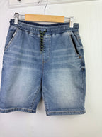 Next Stretchy Denim Shorts - Boys 11 Years - Little Ones Preloved. Second Hand Children's & Preloved Baby, Kids, Girls & Boys Clothes. UK online