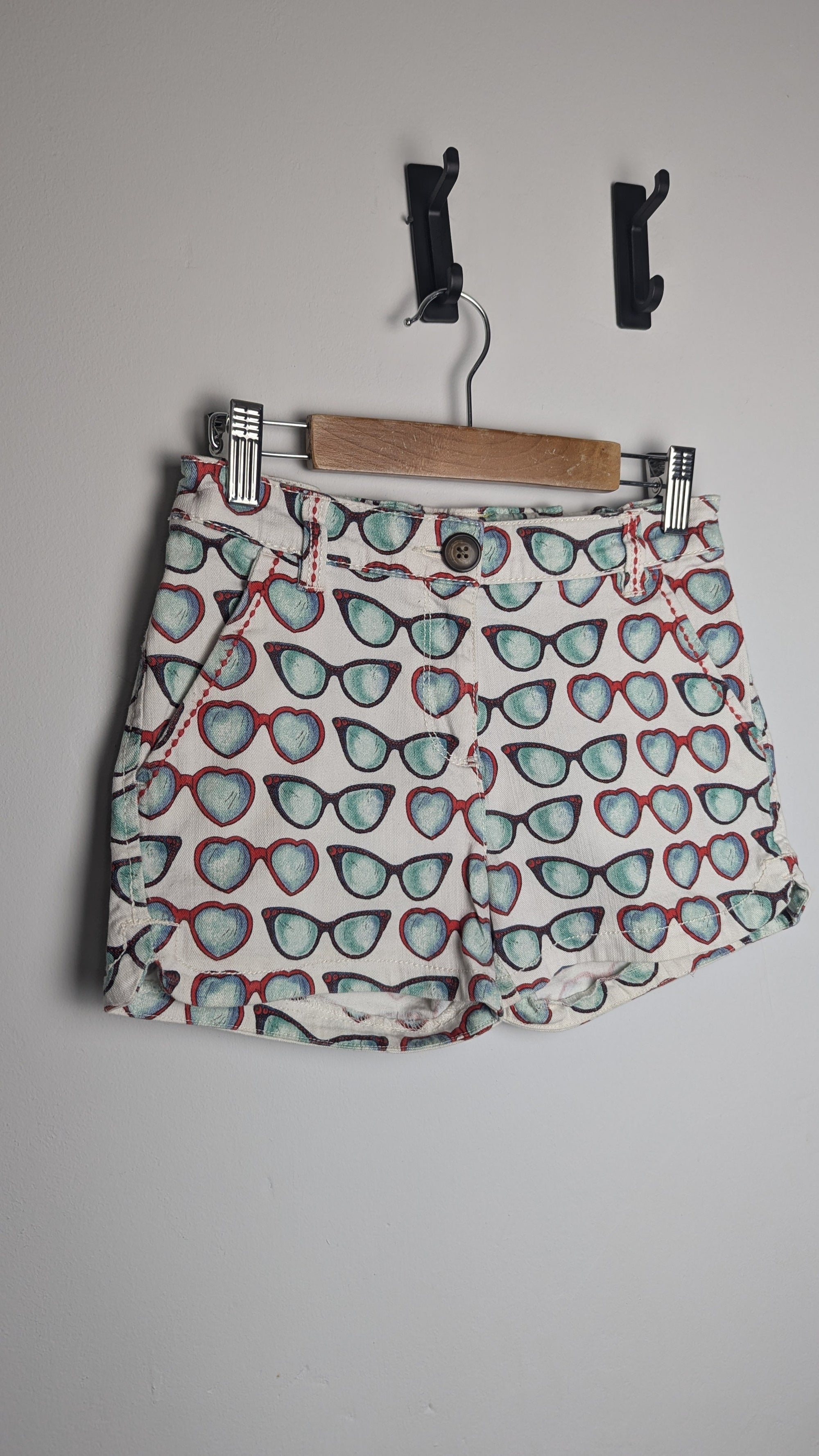 Next Sun Glasses Denim Shorts - Girls 10 Years - Little Ones Preloved. Second Hand Children's & Preloved Baby, Kids, Girls & Boys Clothes. UK online