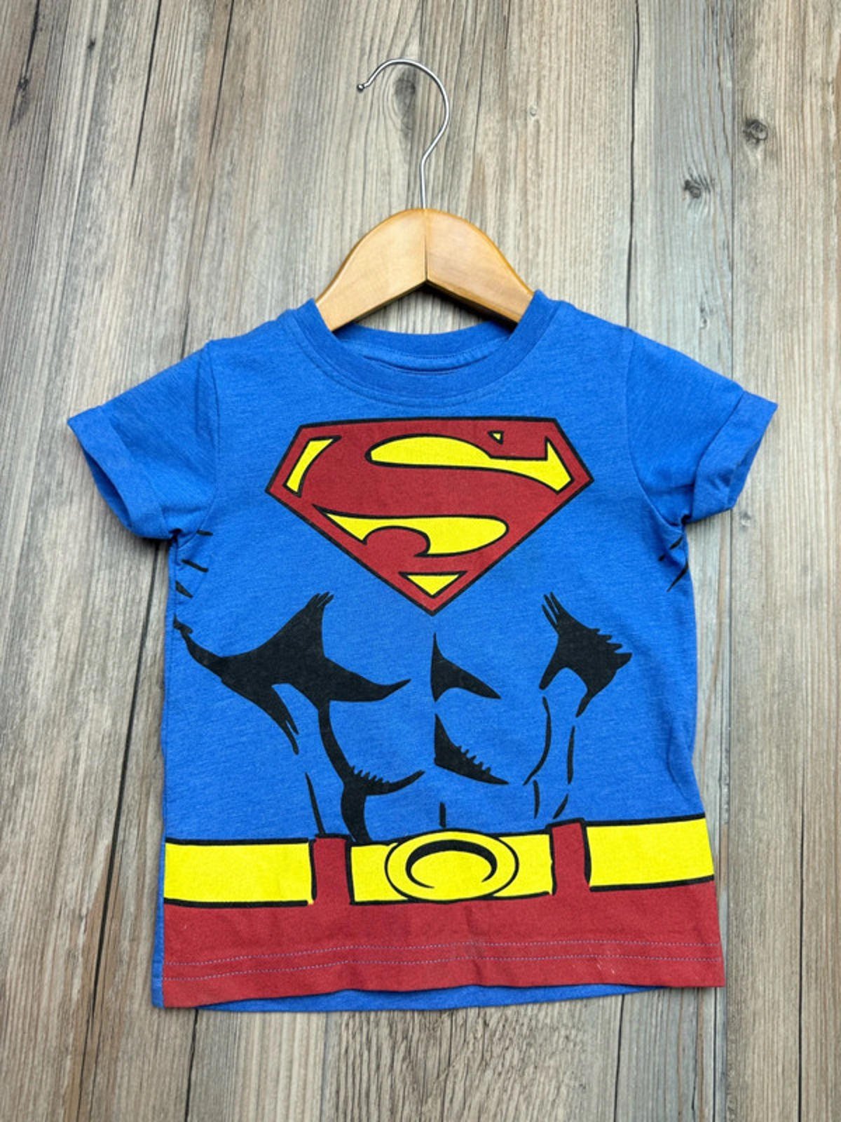 Next Superman Top - Baby Boys 3 - 6 Months - Little Ones Preloved. Second Hand Children's & Preloved Baby, Kids, Girls & Boys Clothes. UK online