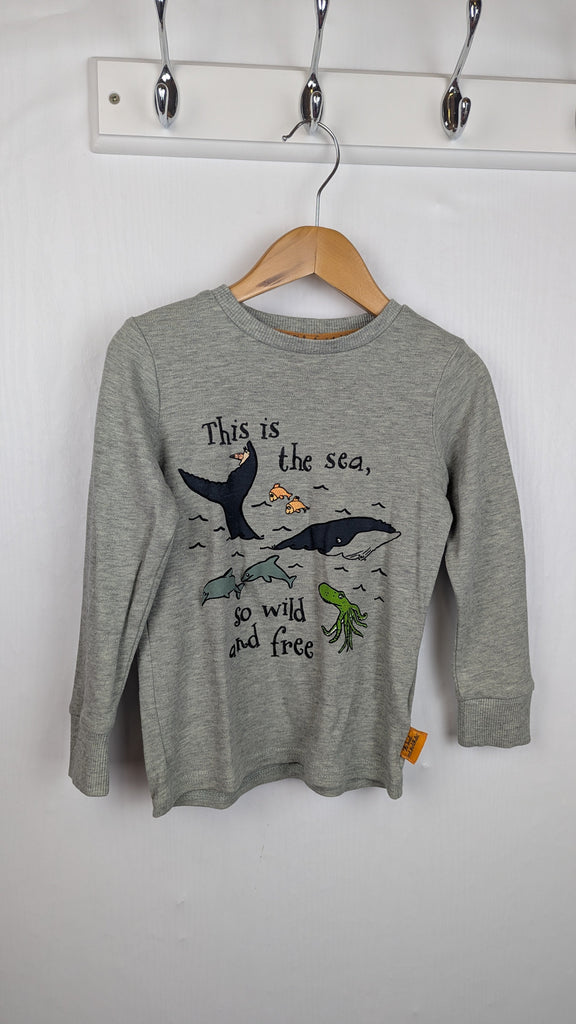 Next The Snail & The Whale Top - Boys 2-3 Years Little Ones Preloved Used, Preloved, Preworn Baby, Girls & Boys Clothes. Kids & Children's second hand Clothing UK Online. Cheap affordable. Brands including Next, Joules, Nutmeg Morrisons, TU, F&F, H&M.