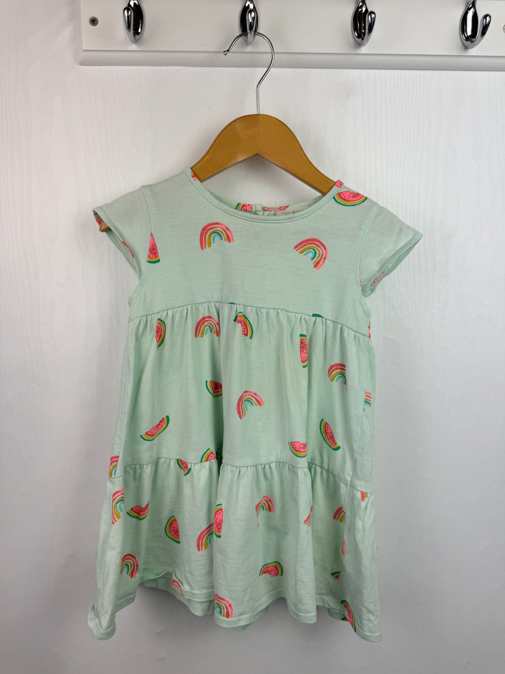 Next Tiered Rainbow Dress - Girls 12 - 18 Months - Little Ones Preloved. Second Hand Children's & Preloved Baby, Kids, Girls & Boys Clothes. UK online