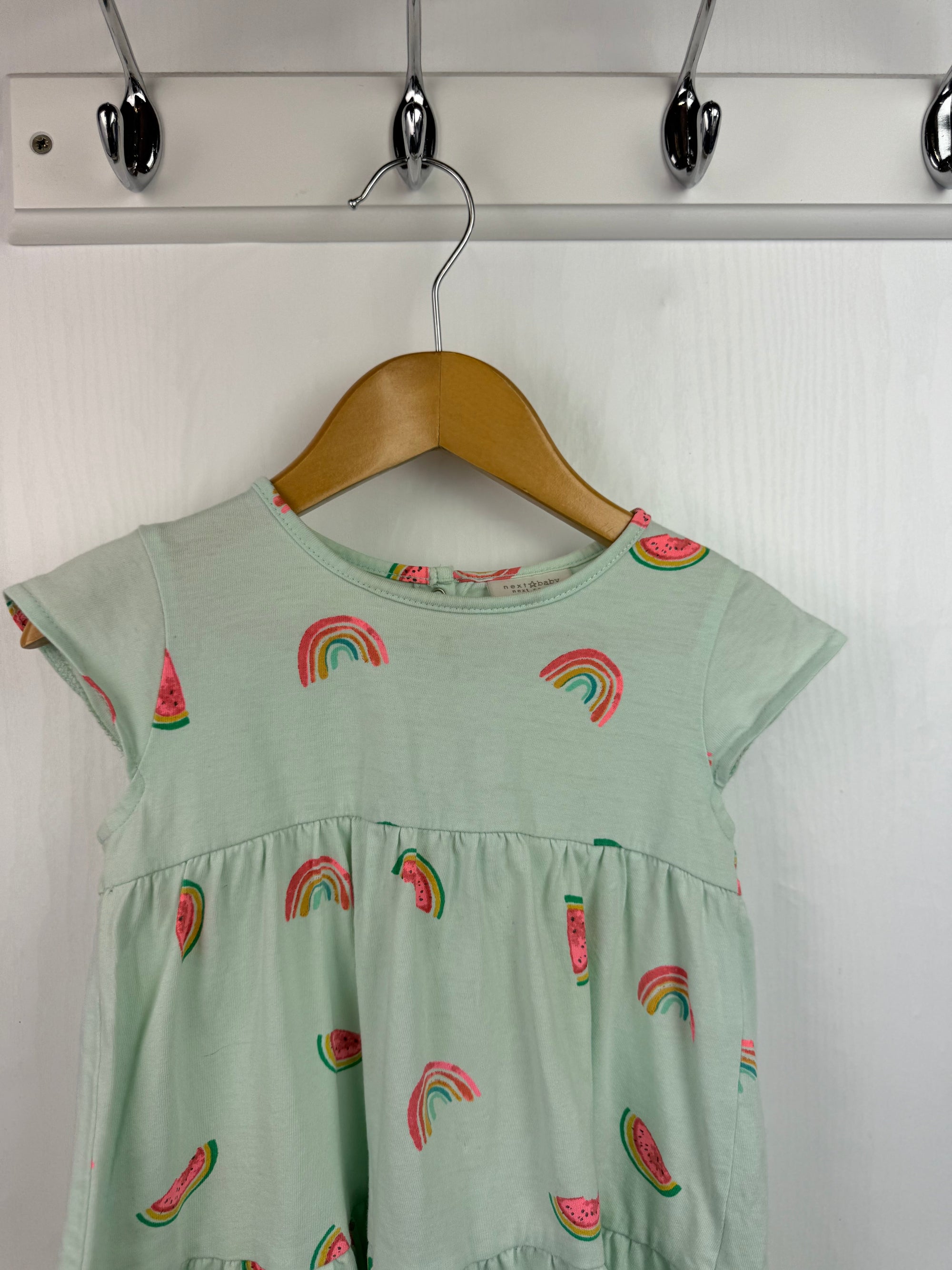 Next Tiered Rainbow Dress - Girls 12 - 18 Months - Little Ones Preloved. Second Hand Children's & Preloved Baby, Kids, Girls & Boys Clothes. UK online