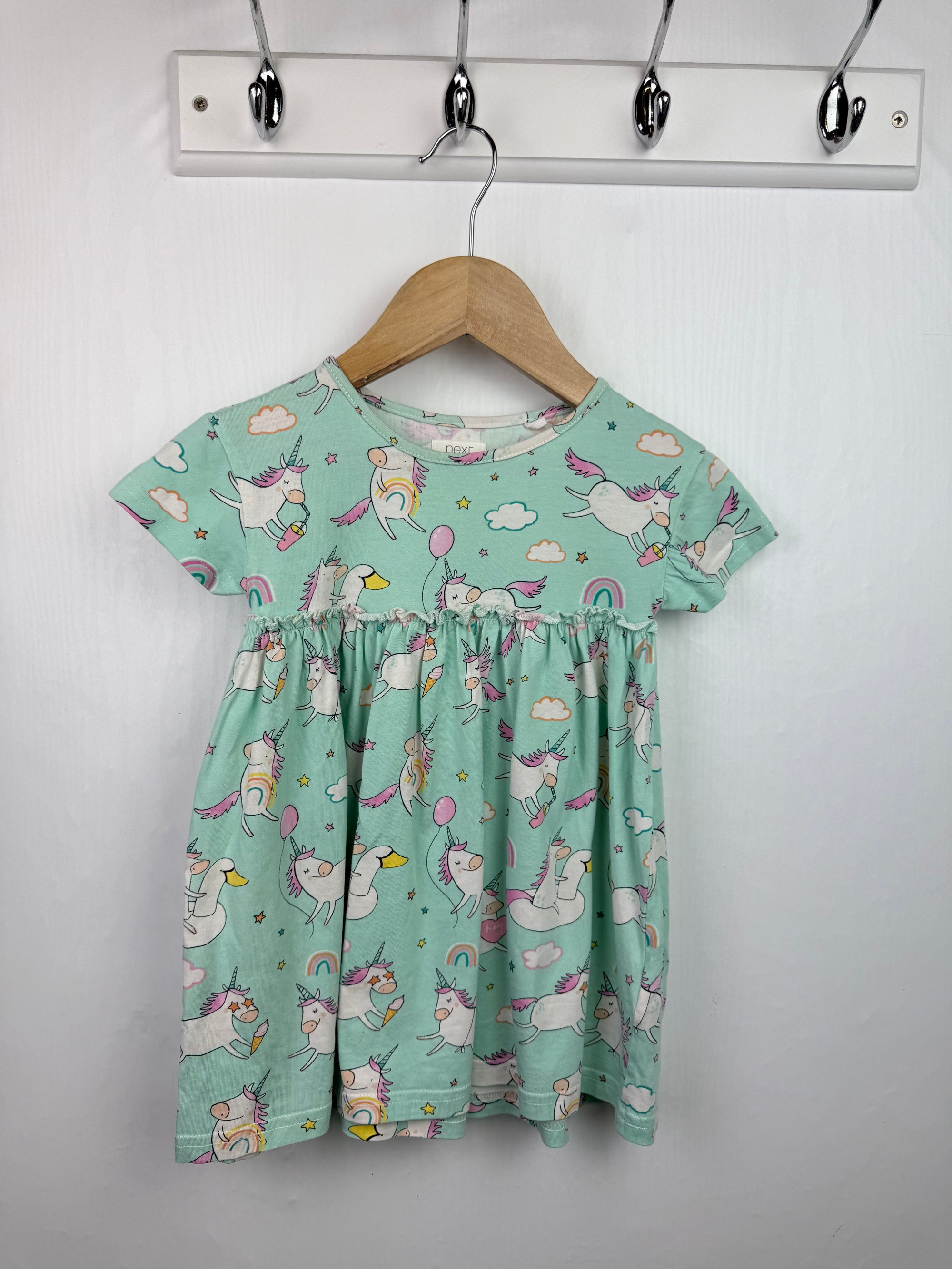 Next Unicorn Dress - Girls 12 - 18 Months - Little Ones Preloved. Second Hand Children's & Preloved Baby, Kids, Girls & Boys Clothes. UK online