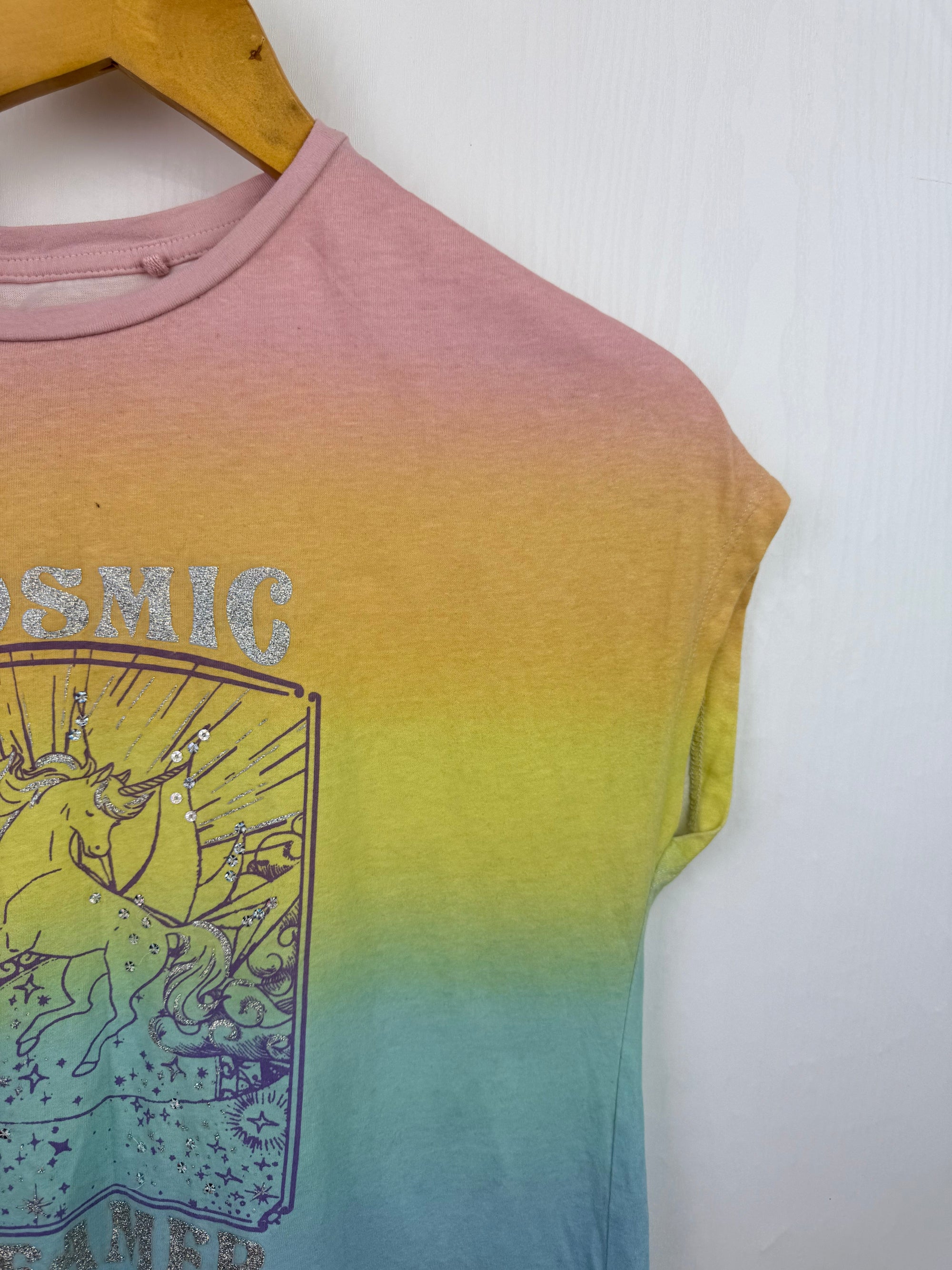 Next Unicorn Ombre Top - Girls 12 Years - Little Ones Preloved. Second Hand Children's & Preloved Baby, Kids, Girls & Boys Clothes. UK online
