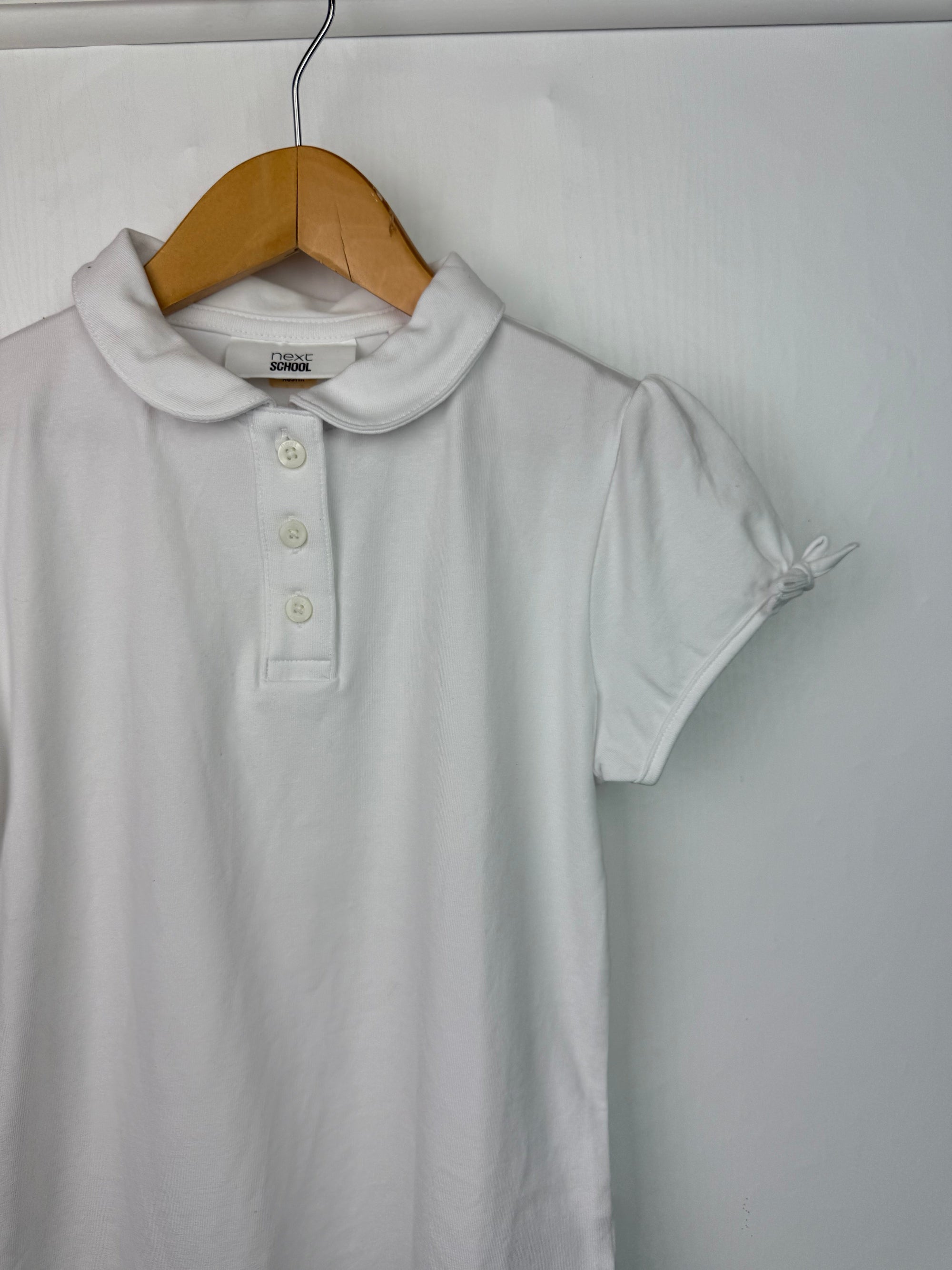 Next White School Shirt - Girls 6 Years - Little Ones Preloved. Second Hand Children's & Preloved Baby, Kids, Girls & Boys Clothes. UK online