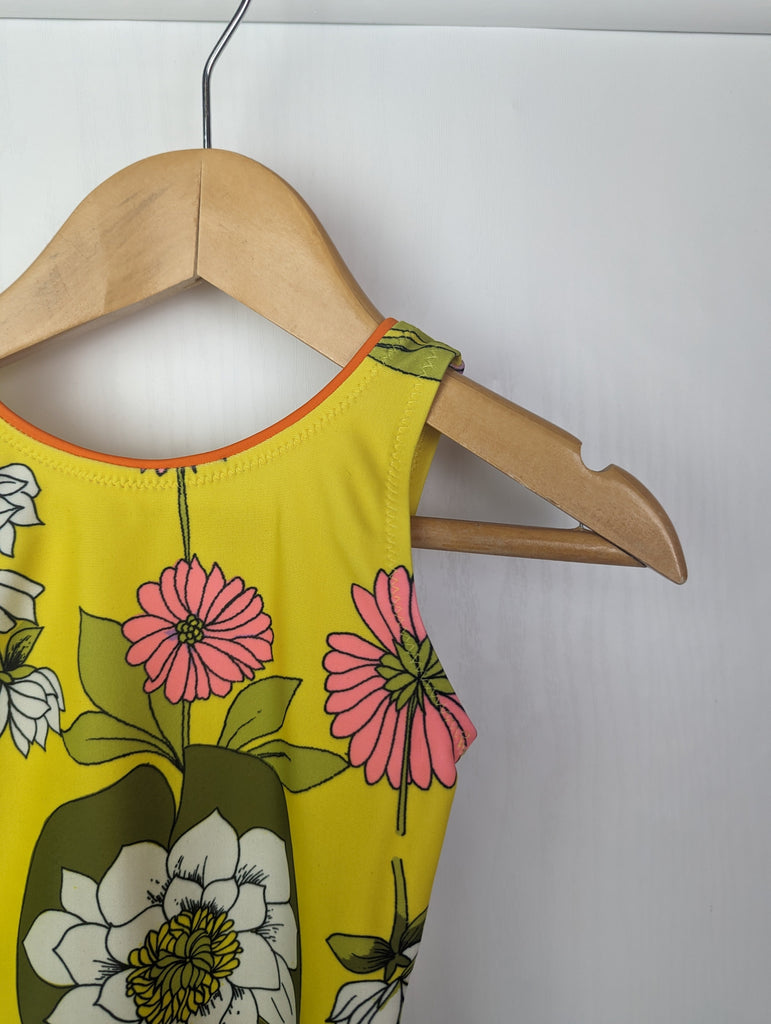 Next Yellow Floral Swimsuit 6-9m Next Used, Preloved, Preworn Baby, Girls & Boys Clothes. Kids & Children's second hand Clothing UK Online. Cheap affordable. Brands including Next, Joules, Nutmeg Morrisons, TU, F&F, H&M.