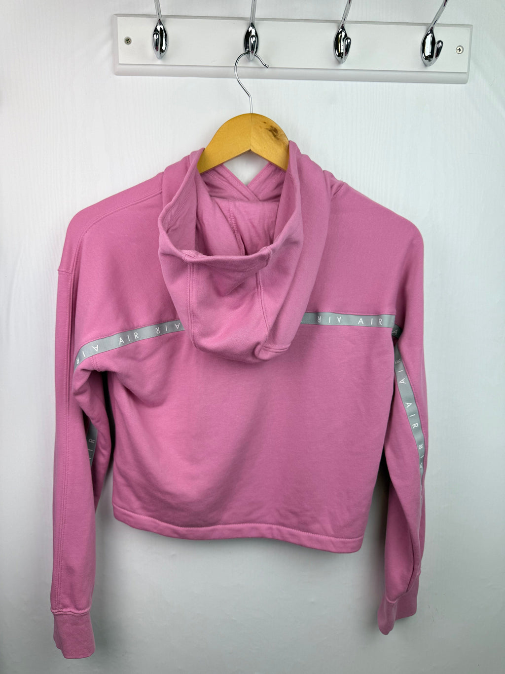 Nike Air Pink Cropped Hoodie - Girls 12 - 14 Years - Little Ones Preloved. Second Hand Children's & Preloved Baby, Kids, Girls & Boys Clothes. UK online