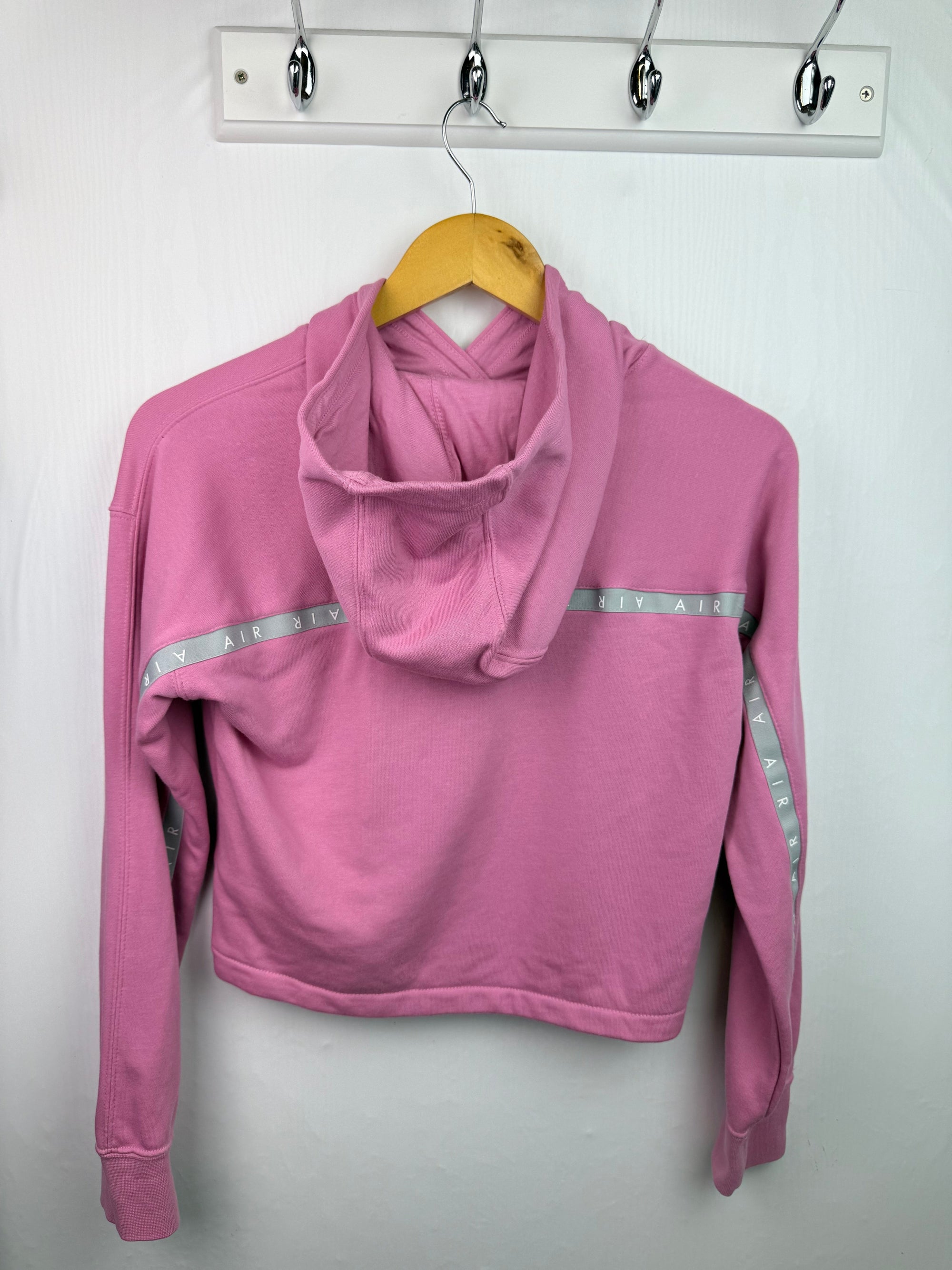 Nike Air Pink Cropped Hoodie - Girls 12 - 14 Years - Little Ones Preloved. Second Hand Children's & Preloved Baby, Kids, Girls & Boys Clothes. UK online