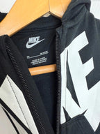 Nike Black Zip Footless Romper - Baby 3 Months - Little Ones Preloved. Second Hand Children's & Preloved Baby, Kids, Girls & Boys Clothes. UK online