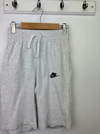 Nike Light Grey Shorts - Boys 10 - 12 Years - Little Ones Preloved. Second Hand Children's & Preloved Baby, Kids, Girls & Boys Clothes. UK online
