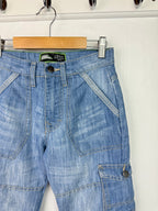 No Fear Denim Cropped Jeans - Boys 9 - 10 Years - Little Ones Preloved. Second Hand Children's & Preloved Baby, Kids, Girls & Boys Clothes. UK online