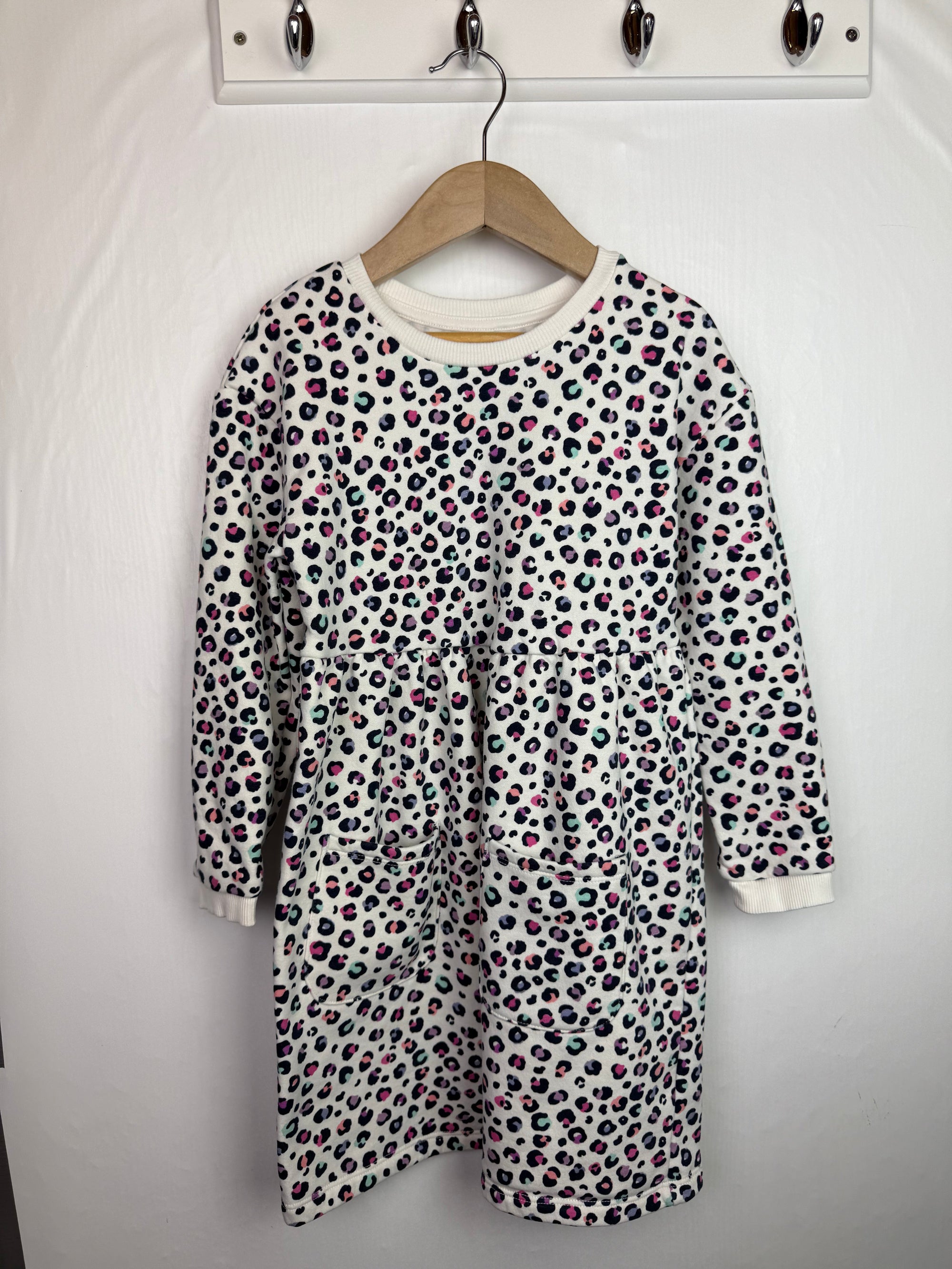 Nutmeg Animal Print Dress - Girls 6 - 7 Years - Little Ones Preloved. Second Hand Children's & Preloved Baby, Kids, Girls & Boys Clothes. UK online