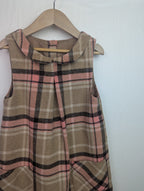 Nutmeg Checked Dress - Girls 5 - 6 Years - Little Ones Preloved. Second Hand Children's & Preloved Baby, Kids, Girls & Boys Clothes. UK online