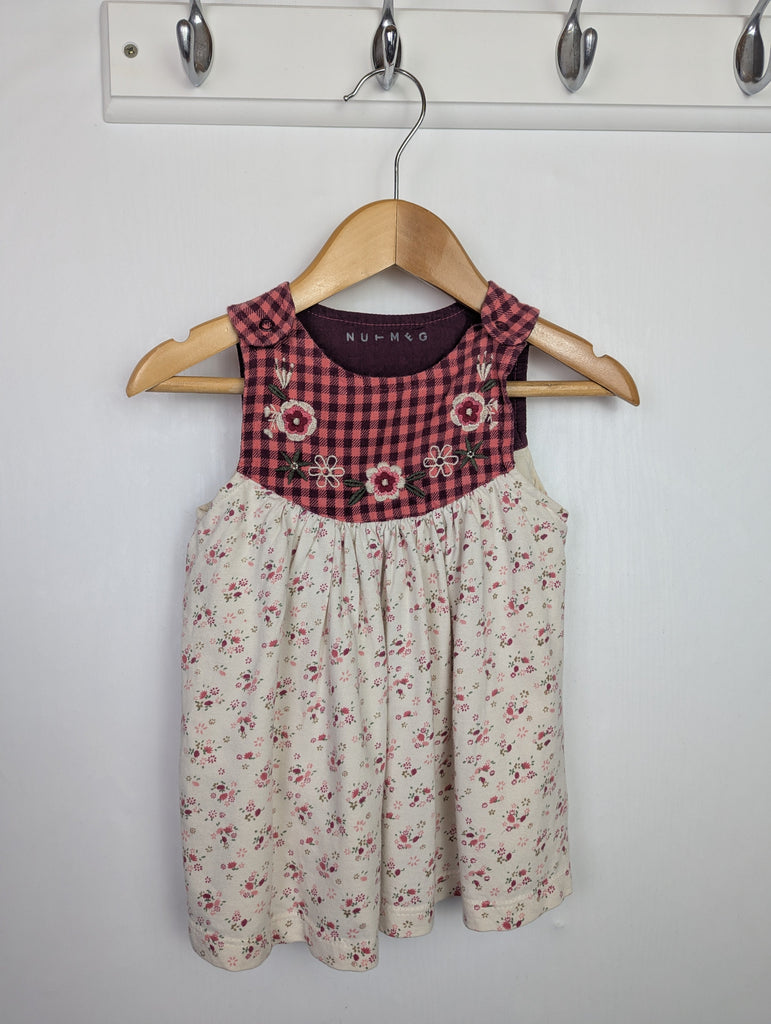 Nutmeg Floral Dress - Girls 0-3 Months Little Ones Preloved Used, Preloved, Preworn Baby, Girls & Boys Clothes. Kids & Children's second hand Clothing UK Online. Cheap affordable. Brands including Next, Joules, Nutmeg Morrisons, TU, F&F, H&M.