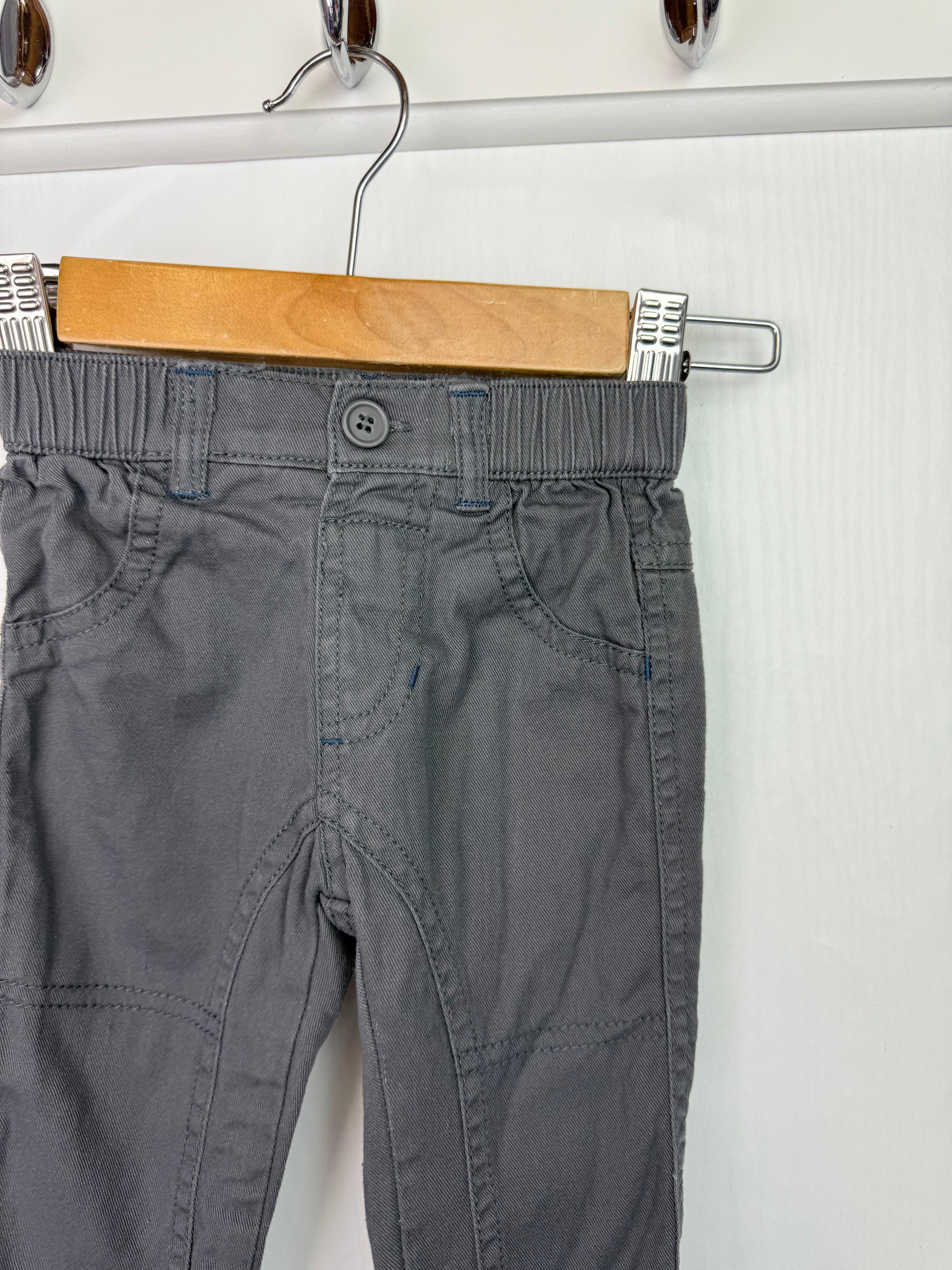 Nutmeg Grey Chino Trousers - Boys 3 - 6 Months - Little Ones Preloved. Second Hand Children's & Preloved Baby, Kids, Girls & Boys Clothes. UK online