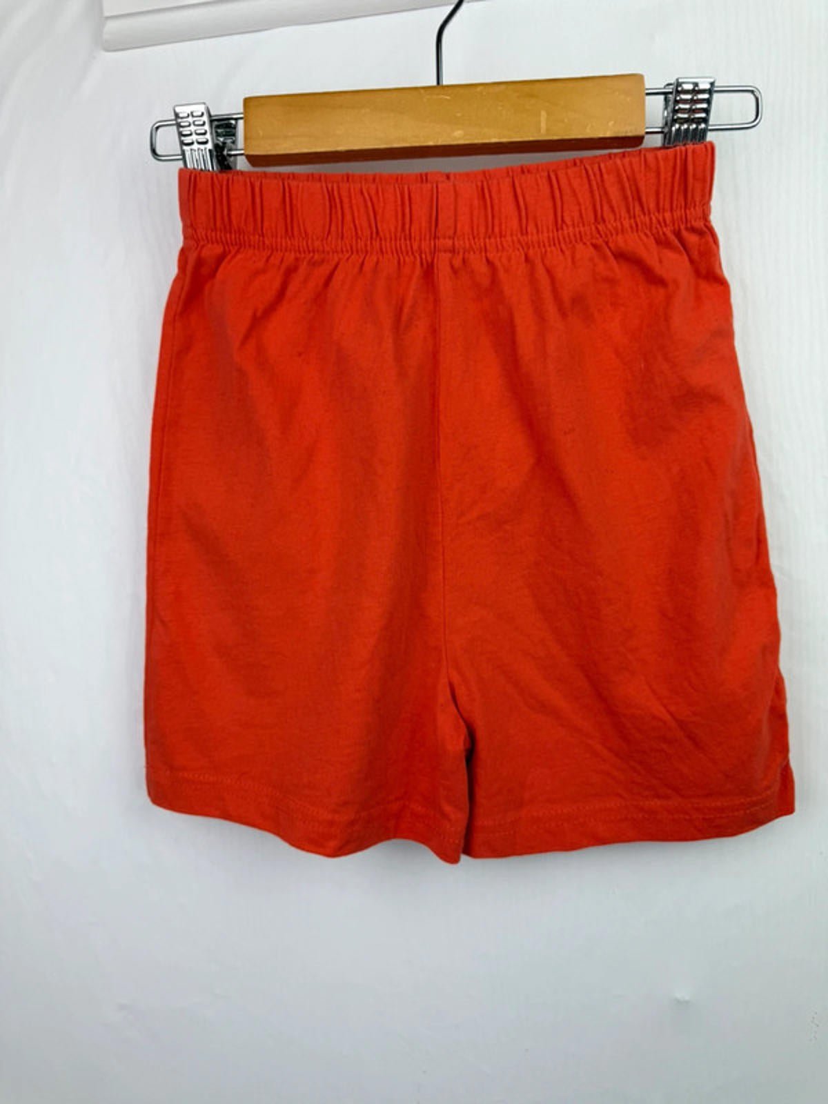 Nutmeg Orange Pyjama Shorts - Unisex 5 - 6 Years - Little Ones Preloved. Second Hand Children's & Preloved Baby, Kids, Girls & Boys Clothes. UK online