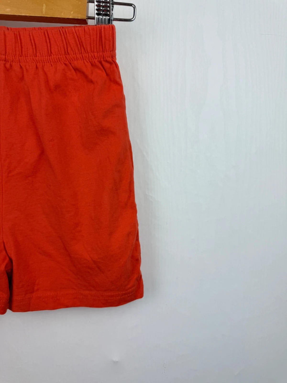 Nutmeg Orange Pyjama Shorts - Unisex 5 - 6 Years - Little Ones Preloved. Second Hand Children's & Preloved Baby, Kids, Girls & Boys Clothes. UK online