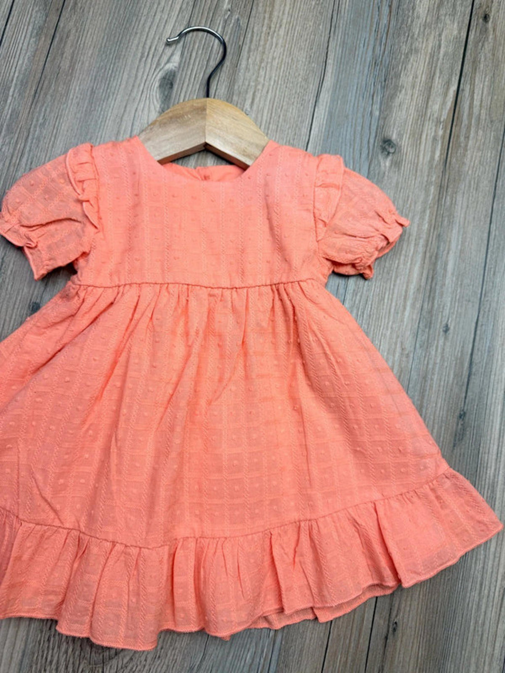 Nutmeg Patterned Lined Dress - Baby Girls 3 - 6 Months - Little Ones Preloved. Second Hand Children's & Preloved Baby, Kids, Girls & Boys Clothes. UK online