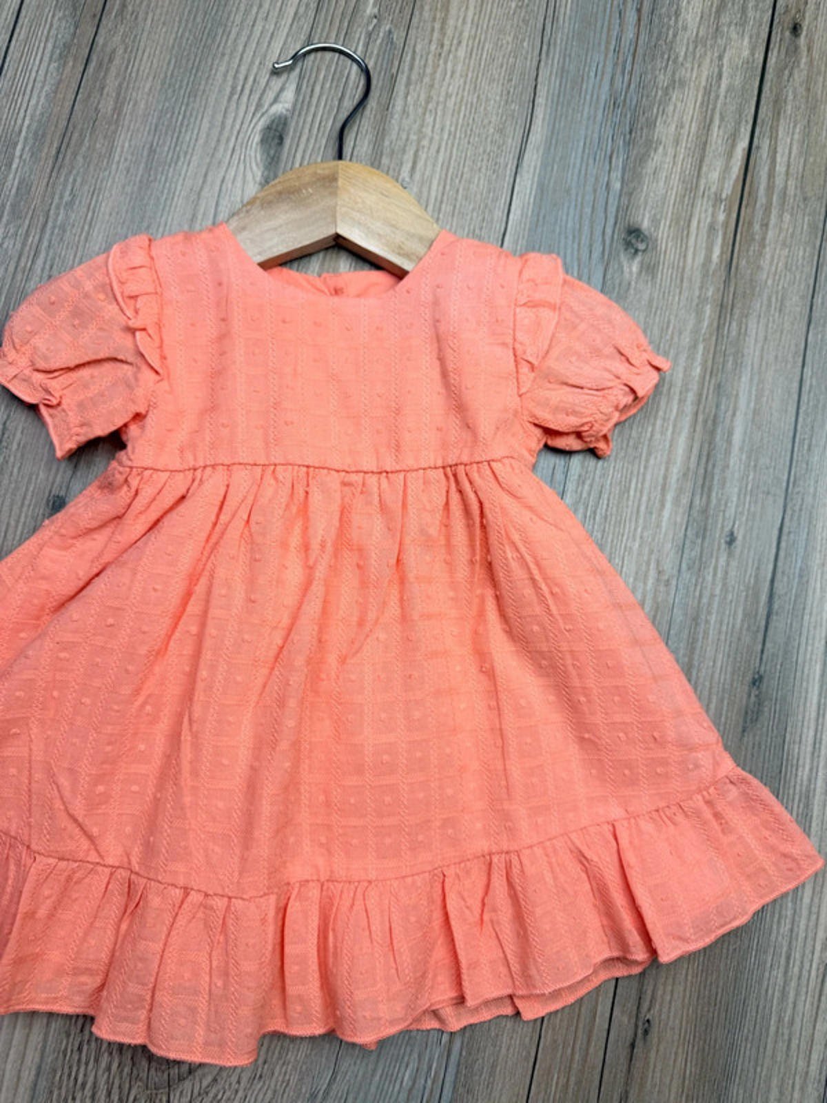Nutmeg Patterned Lined Dress - Baby Girls 3 - 6 Months - Little Ones Preloved. Second Hand Children's & Preloved Baby, Kids, Girls & Boys Clothes. UK online