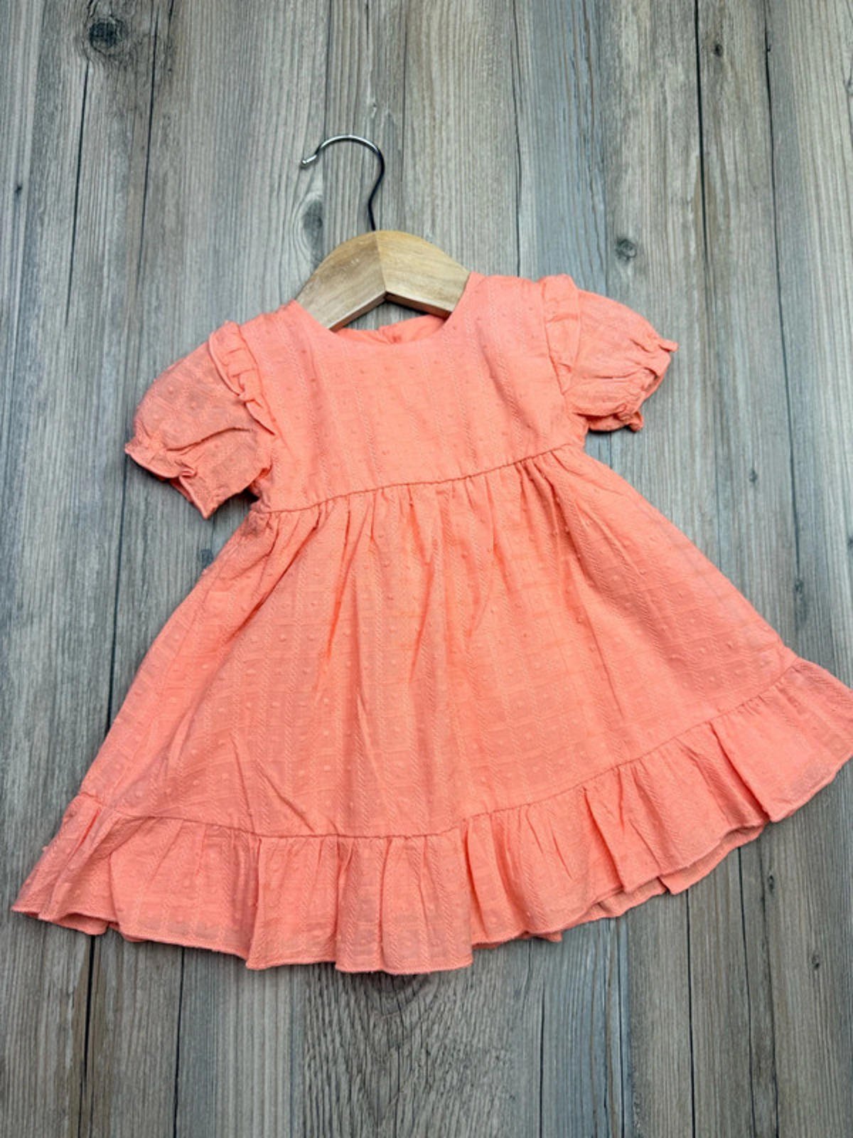 Nutmeg Patterned Lined Dress - Baby Girls 3 - 6 Months - Little Ones Preloved. Second Hand Children's & Preloved Baby, Kids, Girls & Boys Clothes. UK online