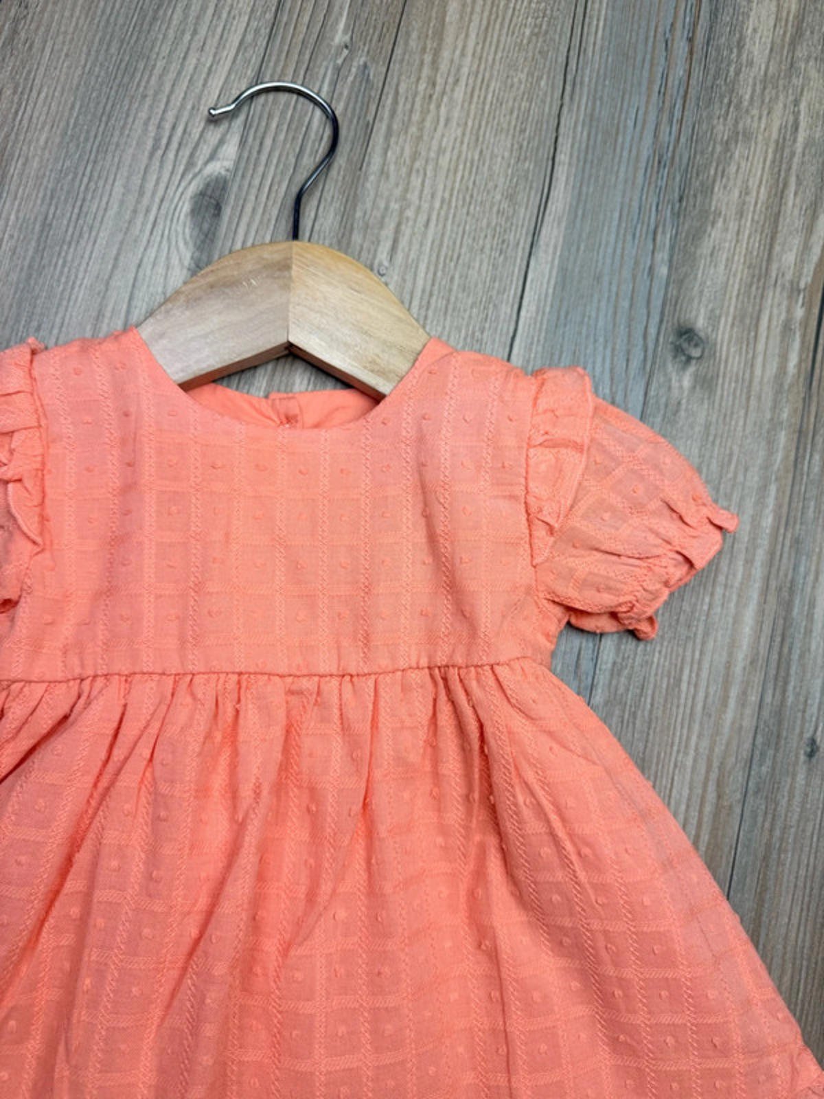Nutmeg Patterned Lined Dress - Baby Girls 3 - 6 Months - Little Ones Preloved. Second Hand Children's & Preloved Baby, Kids, Girls & Boys Clothes. UK online