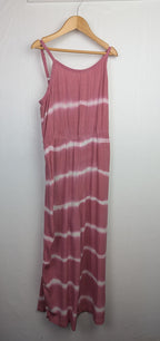 Nutmeg Pink Tie Dye Jumpsuit - Girls 9 - 10 Years - Little Ones Preloved. Second Hand Children's & Preloved Baby, Kids, Girls & Boys Clothes. UK online
