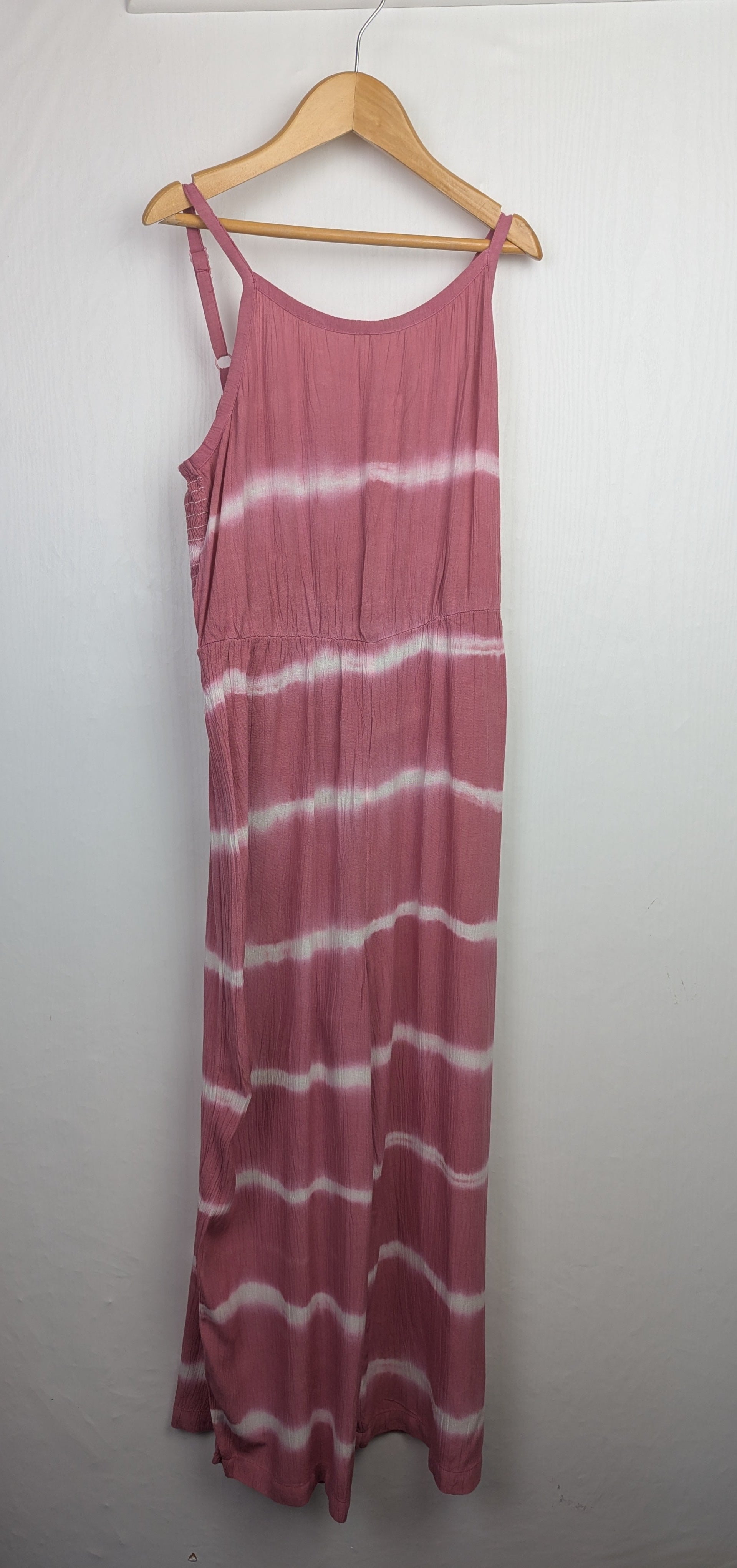Nutmeg Pink Tie Dye Jumpsuit - Girls 9 - 10 Years - Little Ones Preloved. Second Hand Children's & Preloved Baby, Kids, Girls & Boys Clothes. UK online