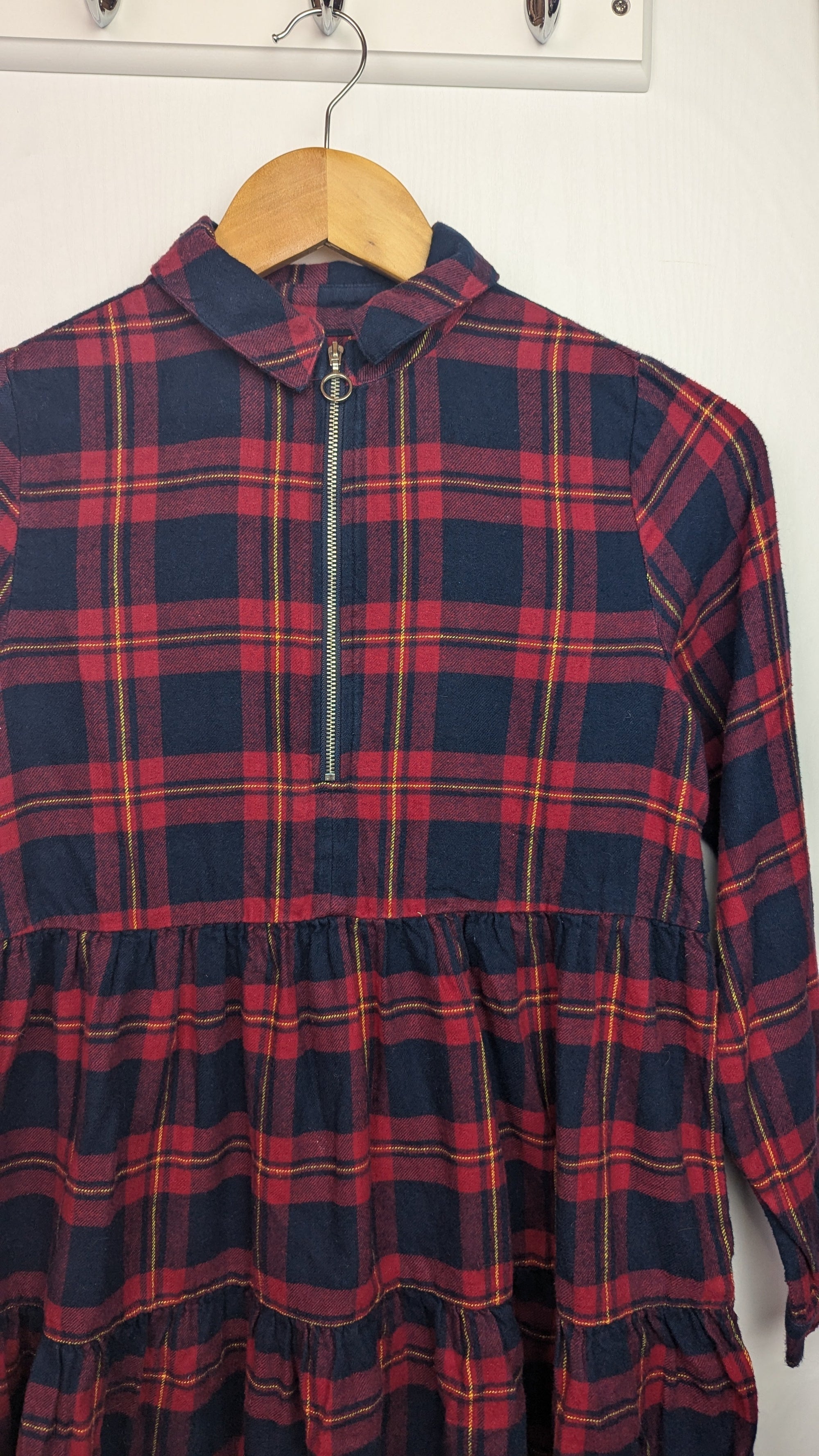 Nutmeg Red Plaid Dress - Girls 11 - 12 Years - Little Ones Preloved. Second Hand Children's & Preloved Baby, Kids, Girls & Boys Clothes. UK online