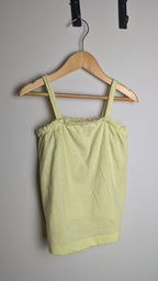Nutmeg Yellow Sleeveless Top - Girls 3 - 4 Years - Little Ones Preloved. Second Hand Children's & Preloved Baby, Kids, Girls & Boys Clothes. UK online