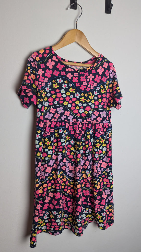 NWOT's Bluezoo Black Floral Dress - Girls 5-6 Years Little Ones Preloved Used, Preloved, Preworn & Second Hand Baby, Kids & Children's Clothing UK Online. Cheap affordable. Brands including Next, Joules, Nutmeg Morrisons, TU, F&F, H&M.