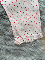 Nwot’s Boden Pink Heart Cropped Lounge Bottoms - Girls 7 - 8 Years - Little Ones Preloved. Second Hand Children's & Preloved Baby, Kids, Girls & Boys Clothes. UK online
